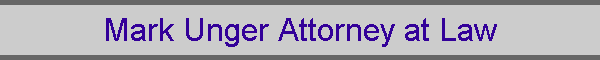 Mark Unger Attorney at Law