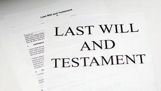 Legal document titled last will and testament that symbolizes an Austin real estate probate lawyer.